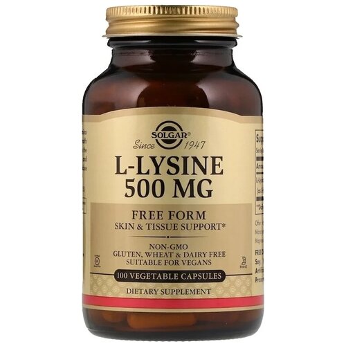   SOLGAR L-Lysine 500 , 500 , 100 .   -     , -  