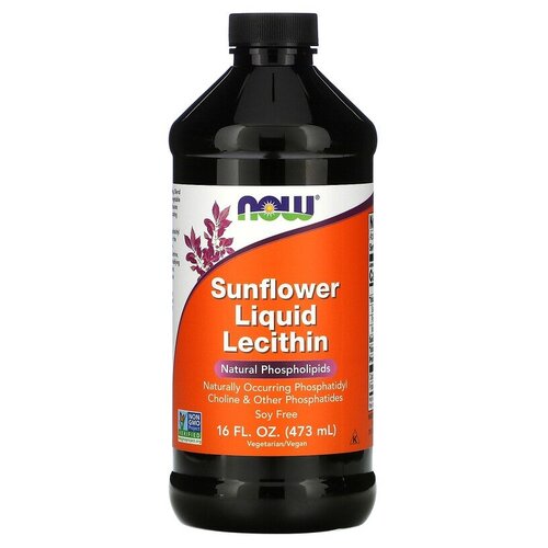   NOW Sunflower Liquid Lecithin, 150 , 473    -     , -  