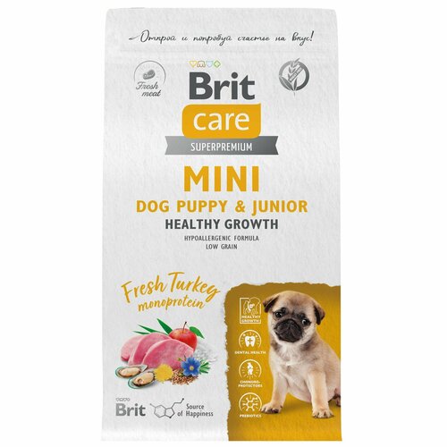  BRIT CARE Mini Puppy&Junior. Healthy Growth         0,4    -     , -  