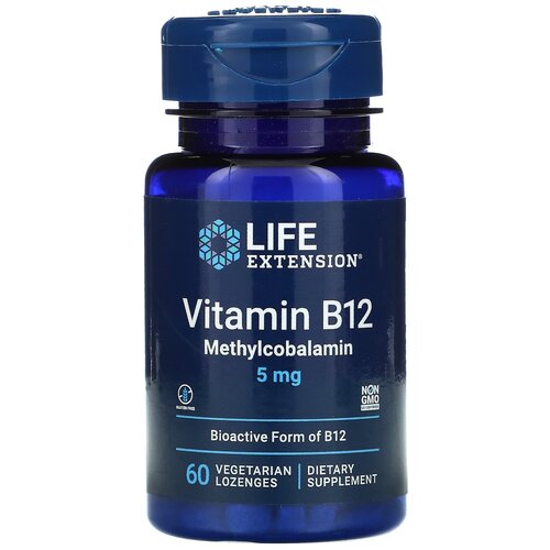   Life Extension Vitamin B12 Bioactive form, 100 , 5 , 60 .   -     , -  