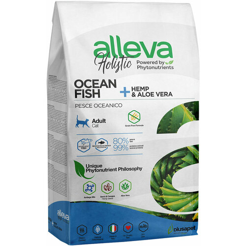  ALLEVA HOLISTIC ADULT CAT OCEAN FISH       ,     (10 )   -     , -  