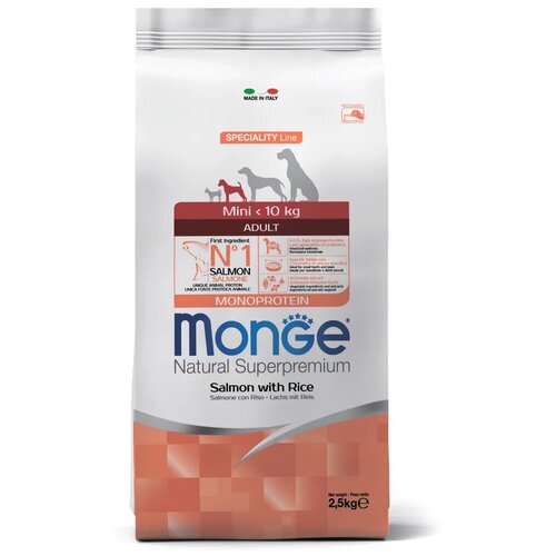  Monge Dog Speciality Line Monoprotein        2,5    -     , -,   