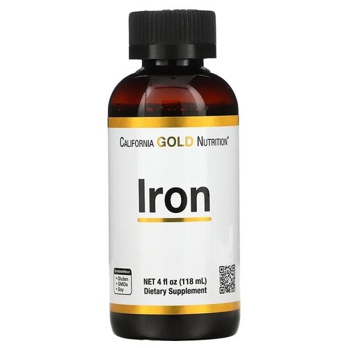  Iron, 4 fl oz (118 ml)   -     , -  