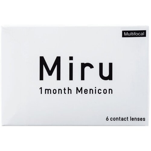    Menicon Miru 1month Multifocal, 6 ., R 8,6, D -4,5, ADD: ,  