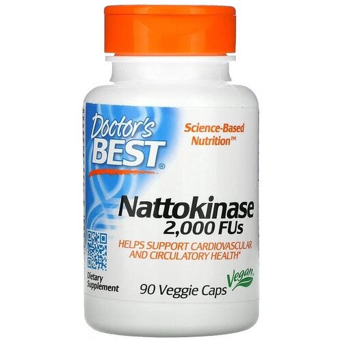   Doctor's Best Nattokinase ., 60 , 2000 FUs , 90 .   -     , -  