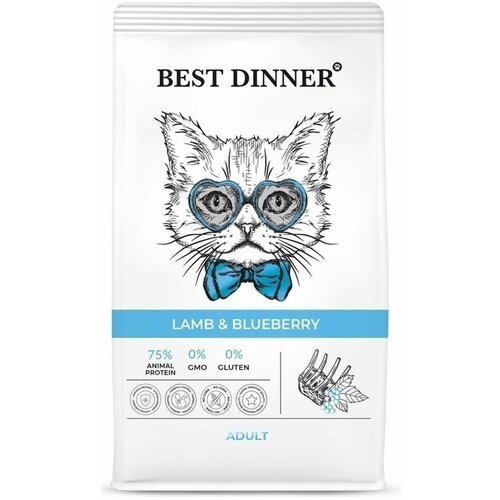    Best Dinner Adult Cat Lamb & Blueberry     ,     10    -     , -,   