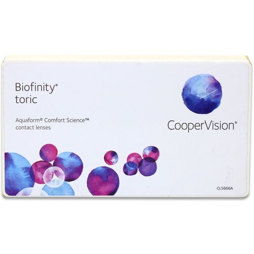    CooperVision Biofinity Toric., 3 ., R 8,7, D -4,25,CYL:-1,25,A:20, , 1 .   -     , -  