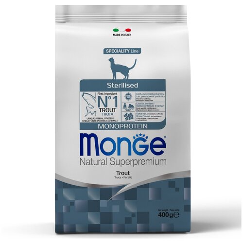    Monge Cat Sterilised    , , 400   -     , -,   