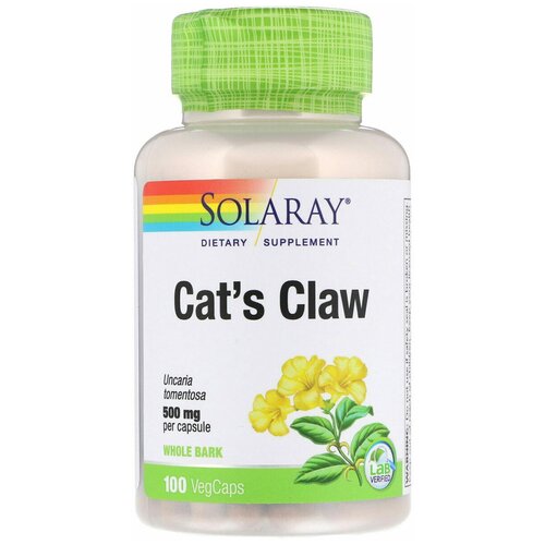   Solaray Cat's Claw, 140 , 500 , 100 .   -     , -  