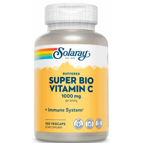 ���� Solaray Super Bio Vitamin C ������� C ���������� ������������� 100 ������, ������ ������