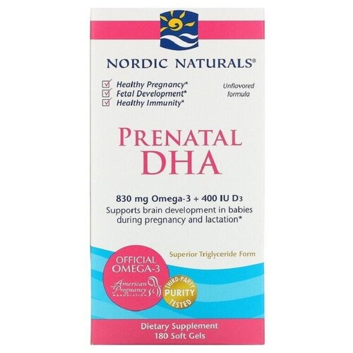  Nordic Naturals Prenatal DHA 180  (Nordic Naturals)   -     , -  