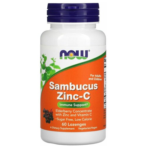 ���� Sambucus Zinc-C, 130 �, 60 ��., ������ ������