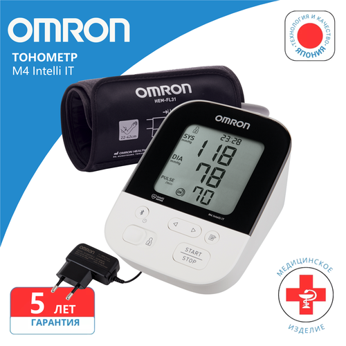    OMRON M4 Intelli IT HEM-7155T-ALRU     -     , -  