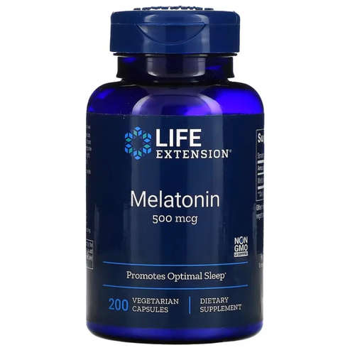   Life Extension Melatonin, 500 , 200 .   -     , -  