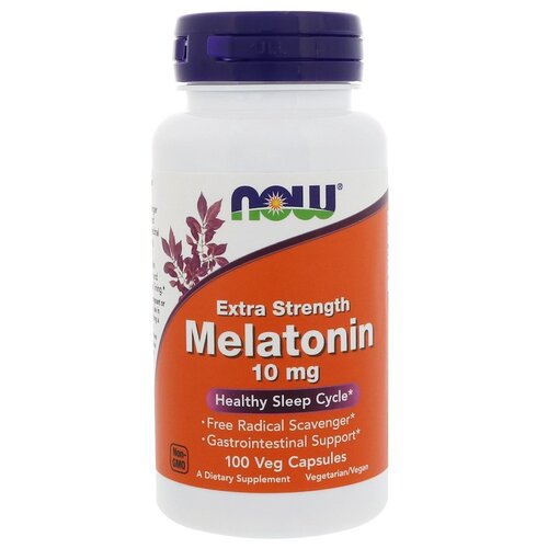   NOW Melatonin, 60 , 10 , 100 .   -     , -  