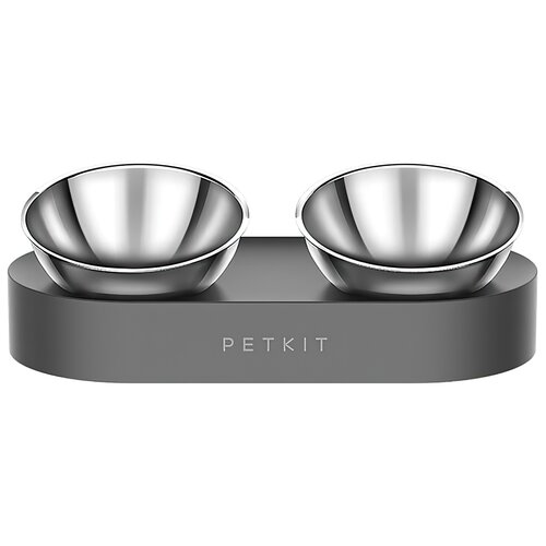   Petkit 15 Adjustable Double Bowl Set Metal Version 480  / 0.48  2 33  8.8  16 
