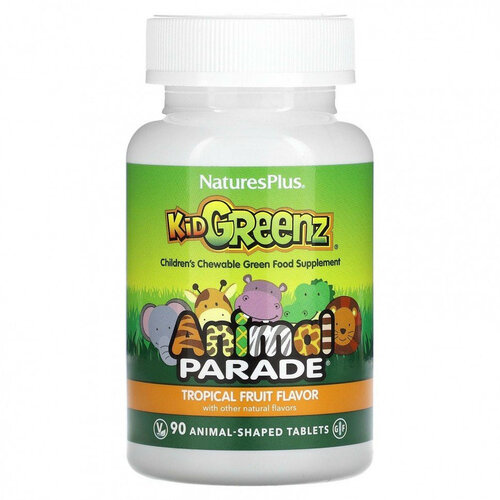 ���� �������� Natures Plus Animal Parade Kid Greenz, 190 �, 90 ��., ������ ������