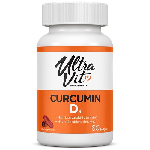  UltraVit Curcumin D3 ., 200 ME, 45 , 60 .   -     , -  