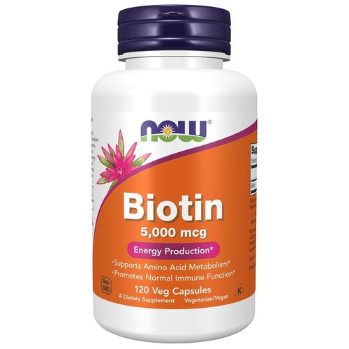   NOW Biotin, 150 , 200 , 5000 , 120 .   -     , -  