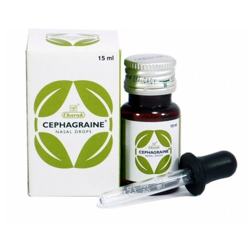   Charak Cephagraine nasal drops, 15    -     , -  