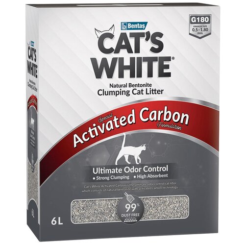  Cat's White BOX Premium Activated Carbon         (6)     -     , -  