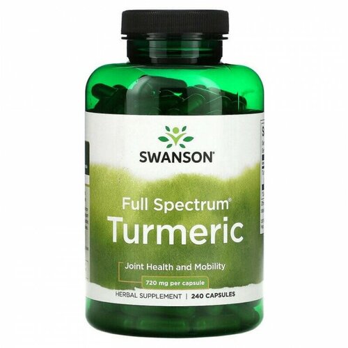  Swanson Full Spectrum Turmeric (  ) 720  240    -     , -  