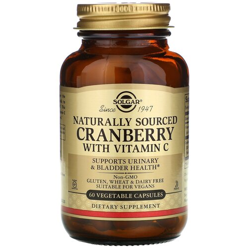  Solgar Natural Cranberry with Vitamin C ., 270 , 60 .   -     , -  