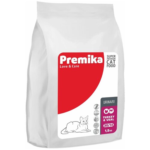      PREMIKA URINARI TURKEY & VEAL (+) 30/14 - 1,5   -     , -,   