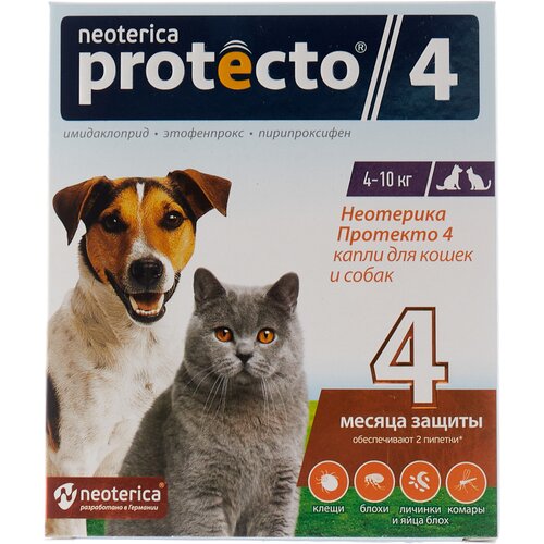 ���� Neoterica ����� �� ���� � ������ Protecto 4 ��� �����, ������, �����, ��� �������� �������� �� 4 �� 10 �� 2 ��. � ��., 1 ��., ������ ������