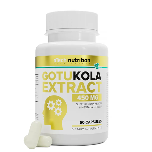   aTech Nutrition Gotu Kola Extract, 450 , 60 .   -     , -  