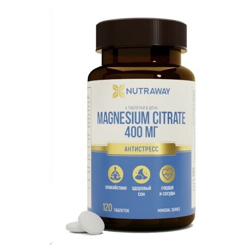 ���� �������� NUTRAWAY Magnesium Citrate, 120 ��., ������ ������