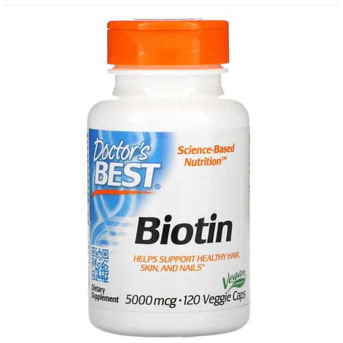 ���� Doctor's Best, ������, 5000 ���, 120 �������������� ������, ������ ������