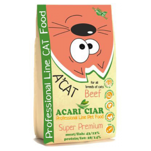      Acari Ciar Vet A Cat Beef Holistic Sterilized 12  (   )     -     , -,   