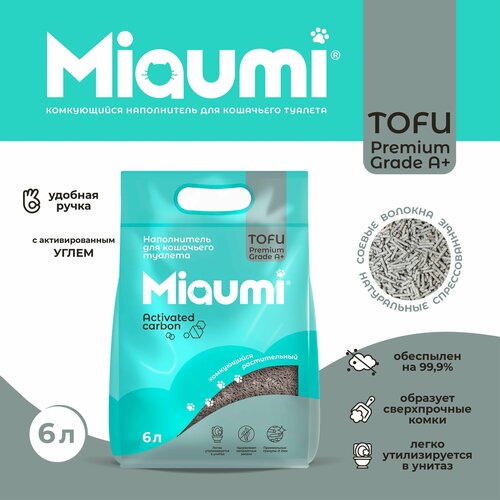   Miaumi TOFU Activated Carbon Unscented      /,    6   -     , -  