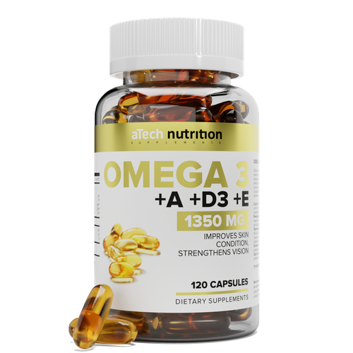 ���� Omega 3 + A + D3 + E ����., 120 ��., ������ ������