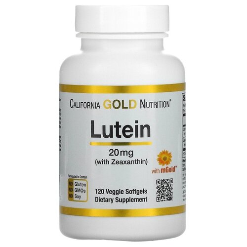   California Gold Nutrition Lutein with Zeaxanthin, 80 , 20 , 120 .   -     , -  