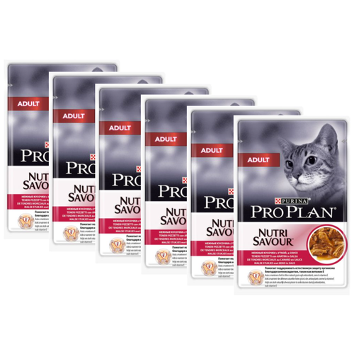       Pro Plan Nutri savour,   6 .  85  (  )   -     , -  