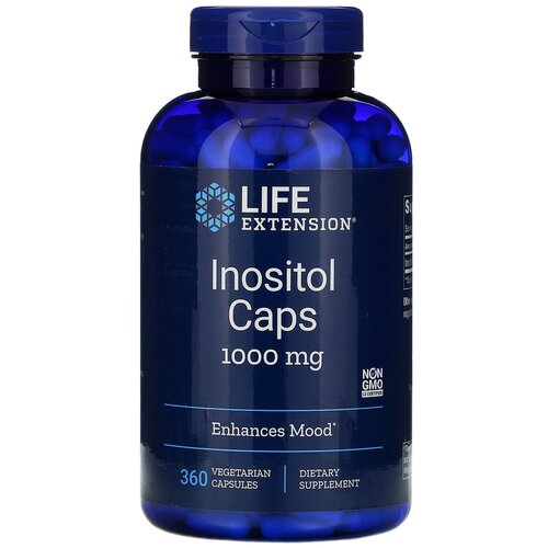 ���� ������� Life Extension Inositol, 400 �, 1000 ��, 360 ��., ������ ������