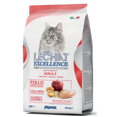     LECHAT EXCELLENCE Adult , , ,  . 400   -     , -,   