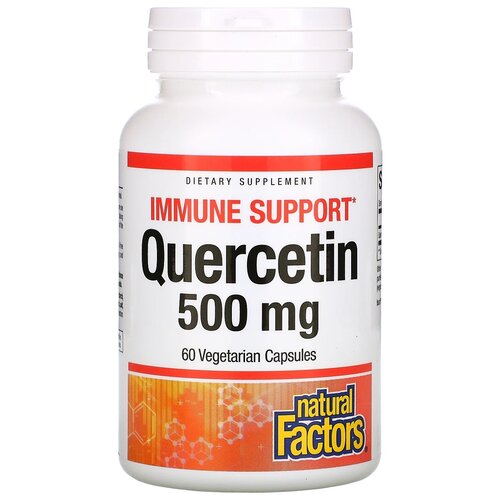   Natural Factors Quercetin, 90 , 500 , 60 .   -     , -  