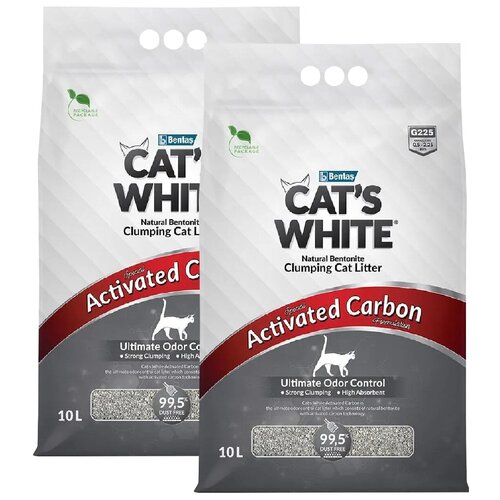  CAT'S WHITE ACTIVATED CARBON         (10 + 10 )   -     , -  