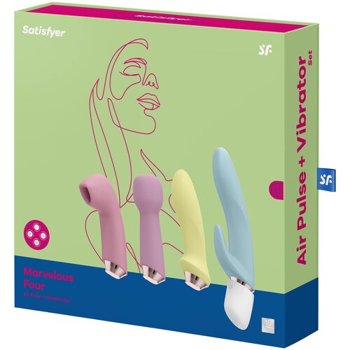 ���� ���������� Satisfyer Marvelous Four, ������ ������