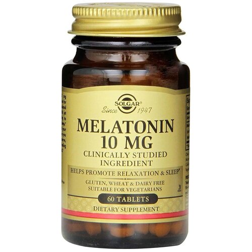   SOLGAR Melatonin 10 , 100 , 10 , 60 .   -     , -  