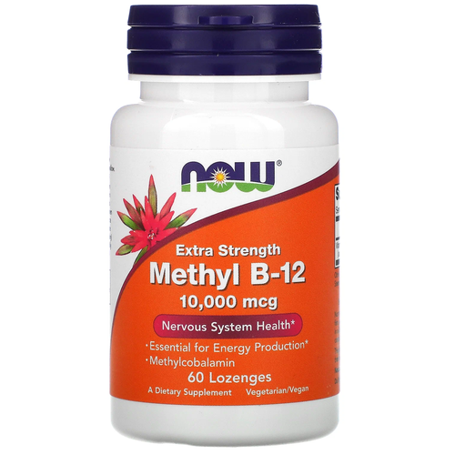   NOW Methyl B-12, 50 , 10000 , 60 .   -     , -  