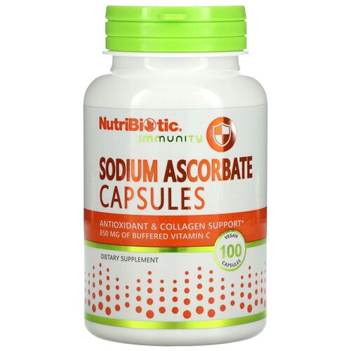   NutriBiotic Sodium Ascorbate capsules, 153 , 150 , 100 .   -     , -  