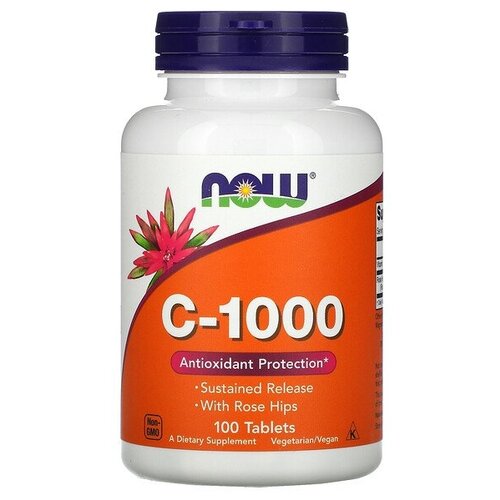   NOW C-1000 with Rose Hips, 100 .   -     , -  