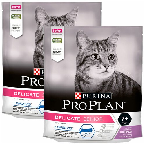  PRO PLAN CAT SENIOR 7+ DELICATE TURKEY     7       (0,4 + 0,4 )   -     , -,   