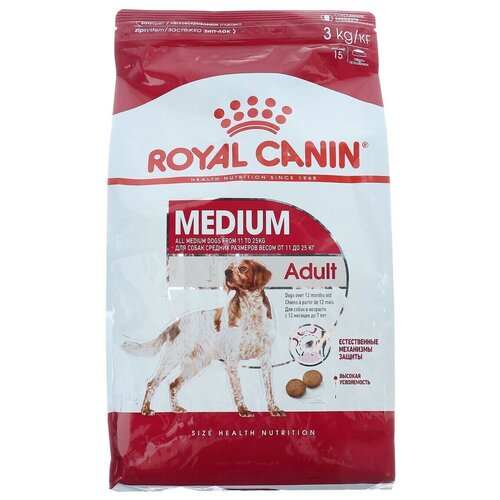    RC Medium Adult   , 3  Royal Canin 4209232 .   -     , -,   