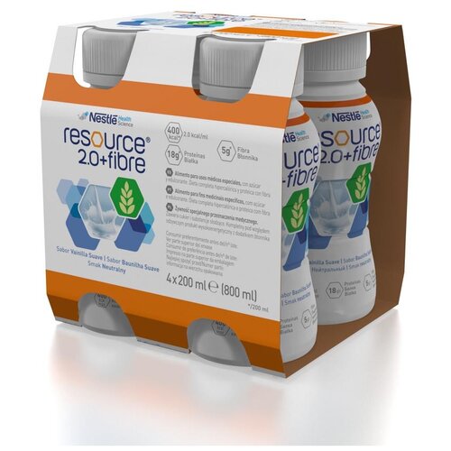���� Resource (Nestle) 2.0 Fibre, ������� � ������������, 200 ��, 950 �, �����������, 4 ��., ������ ������