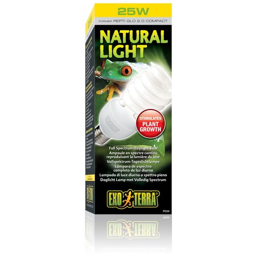     Exo Terra Natural Light (Repti Glo 2.0 Compact) (PT2191) , 6700  , 25    -     , -  